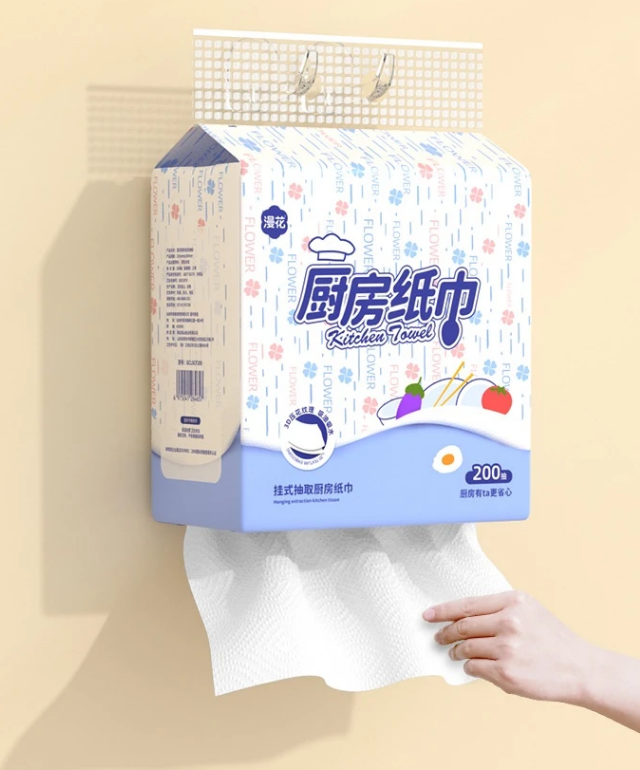 厨房挂式纸巾厨房纸